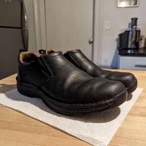 Red Wing Slip-On Black Leather Work Shoes Men's 10.5